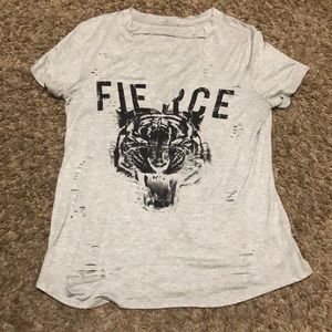 Grey tiger t-shirt